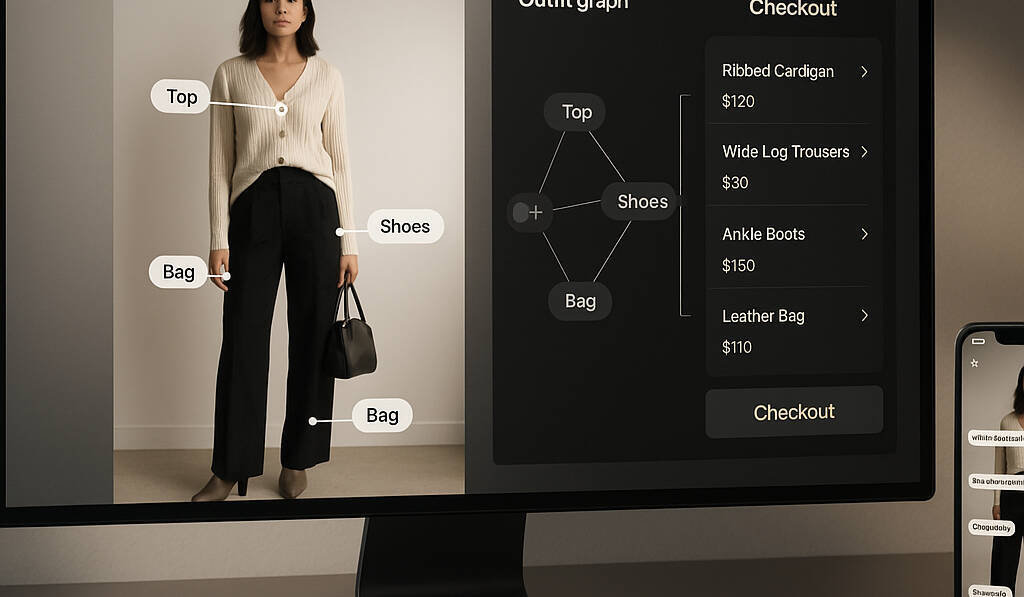 A sleek fashion ecommerce content studio 