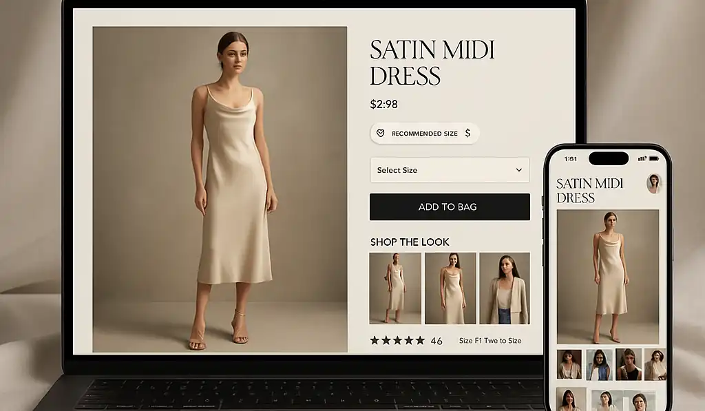 Make fashion PDPs resolve style and fit anxieties