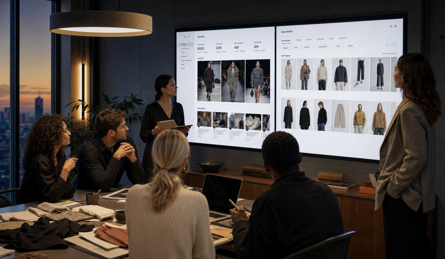 Fashion Analytics Studio with Runway Imagery and Product Grids-1