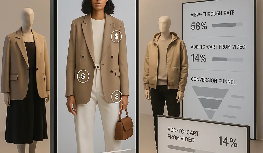 Shoppable video 